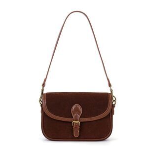 Compact Suede Crossbody Strap Satchel Women'S Fall Bag Satchel Bag